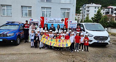Esenköy'de minikler jandarmayı yakından tanıdı