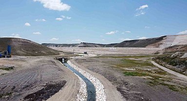 Eskişehir Gökpınar Barajı mansap düzenlemesi tamamlandı