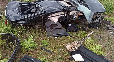 Eskişehir'de otomobil takla attı: 1 ölü