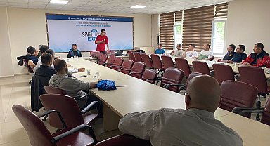 Etkin ve koordineli müdahale için itfaiye personeline eğitim veriliyor