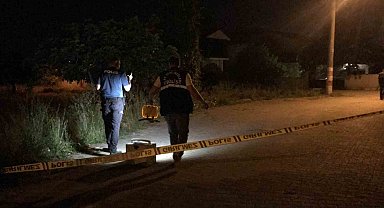 Evin duvarlarına mermiler isabet etti, ekipler harekete geçti