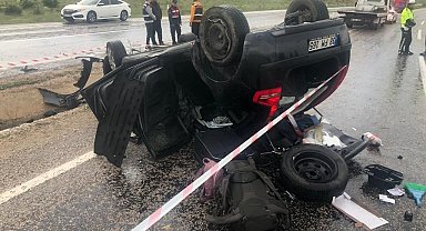 Evlilik planları yapan nişanlı çifti kaza ayırdı: 1 ölü, 1 yaralı