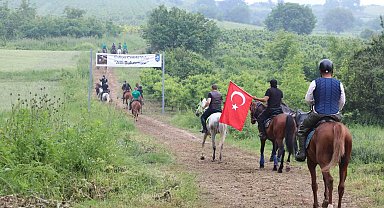 Evliya Çelebi Yolu 350 yıl sonra atlarla yeniden keşfedildi