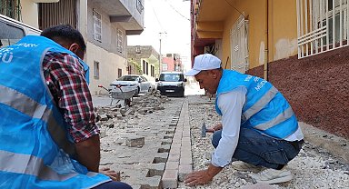 Eyyübiye'de sokaklar yenileniyor