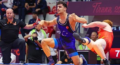 Eyyüp Çetin Avrupa Güreş Şampiyonasında ikinci oldu