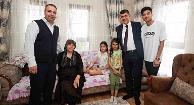 Fadıloğlu'ndan Ömür Güler'e moral ziyareti