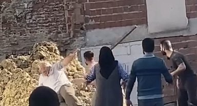 Fatih'te sapanlı, sopalı kavga kamerada: 7 yaralı