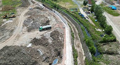 Fatsa Millet Bahçesi inşaatı devam ediyor