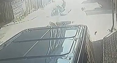 Feci kaza güvenlik kamerasında