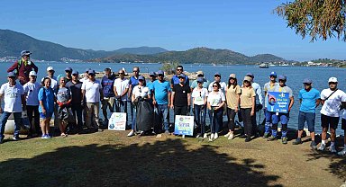 Fethiye Kuş Cenneti'nde temizlik etkinliği yapıldı