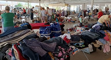 Fethiye'de ikinci el pazarına yoğun ilgi