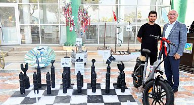 Fethiye'de Sıfır Atık Obje Yarışması'nda ödüller sahiplerini buldu