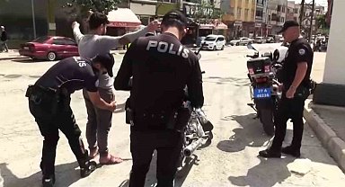 Gaziantep'te 51 motosiklet sürücüsüne 165 bin TL ceza kesildi