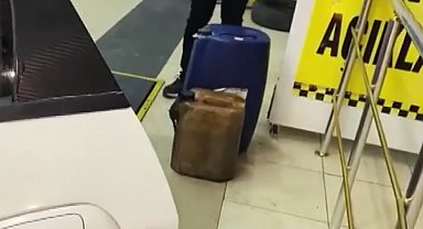 Gaziantep'te dev uyuşturucu operasyonu: 111 litre sıvı metemfetamin ele geçirildi