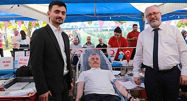 Gaziantep'te Kızılay'a bir günde 5 bin 989 ünite kan bağışı yapıldı
