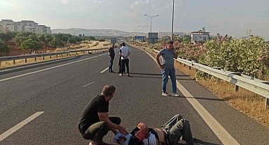 Gaziantep'te motosiklet kazası: 1 ağır yaralı