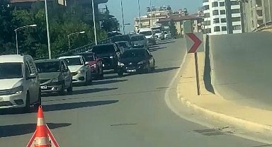 Gaziantep'te şerit ihlali yapan 85 araca ceza