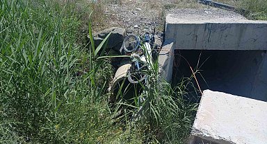 Gediz'de motosiklet kazası, 2 yaralı