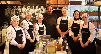 Geleceğin şeflerine ünlü şeften eğitim