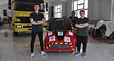 Geliştirdikleri elektrikli otomobil ile TEKNOFEST'te birincilik hedefliyorlar