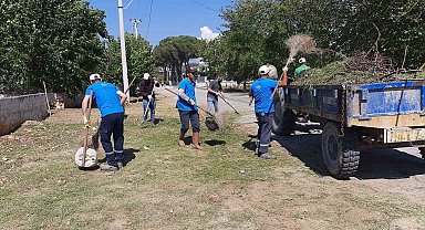 Germencik Belediyesi ekipleri ilçe genelinde çalışmalarını sürdürüyor
