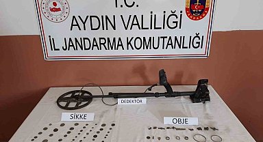 Germencik'te tarihi eser operasyonu