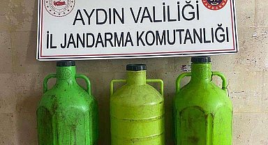 Germencik'te zeytinyağı hırsızı yakalandı