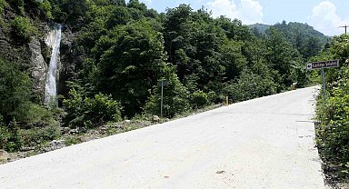 Geyve'nin kırsalına 14 kilometre yeni beton yol