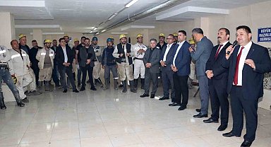 GMİS Yönetimi Amasra'da madenciyi bilgilendirdi