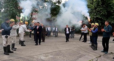 GMİS yönetimi Armutçuk'ta madenciyi bilgilendirdi