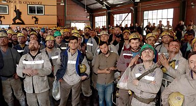 GMİS Yönetimi Kozlu'da madenciyi bilgilendirdi