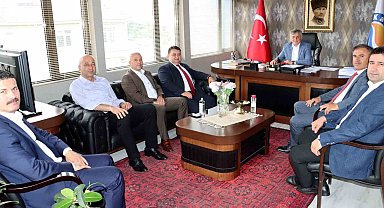 GMİS'ten Kandilli Belediye Başkanı Aydın'a ziyaret