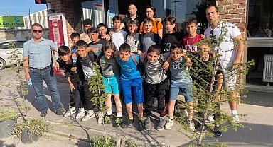 Gökmeydanspor'dan U13 takımına yemekli teşekkür