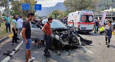 Gökova kavşağında kaza: 6 yaralı