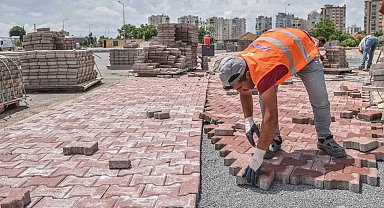 Göksu'nun caddeleri güzelleşiyor