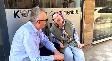 Görme engelli Zeynep Teyze, Cumhurbaşkanı Erdoğan'la tanışmak istiyor