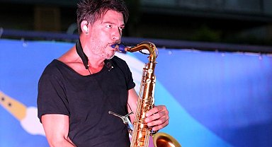 Guillamue Perret Nilüfer Caz Festivali'nde sahne aldı