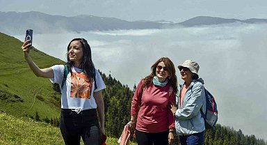 Gümüşhane yaylalarında büyüleyici manzaralar