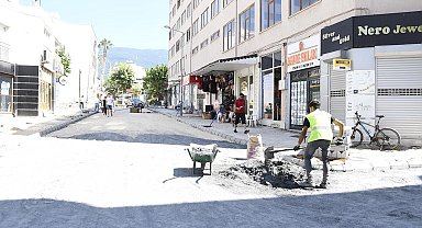 Güzelçamlı Mahallesi'nde çalışmalar sürüyor