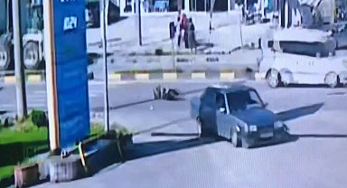 Hafif ticari araç yaya geçidinde çocuğa çarptı