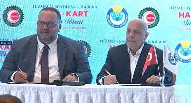 HAK- İŞ 'Param Hak Kart' lansmanını gerçekleştirdi