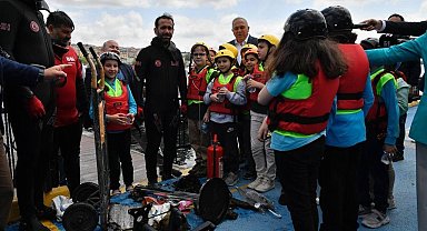 Haliç'te denizden çıkanlar şaşırttı
