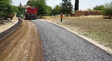 Haliliye Belediyesinden kırsalda asfalt çalışması