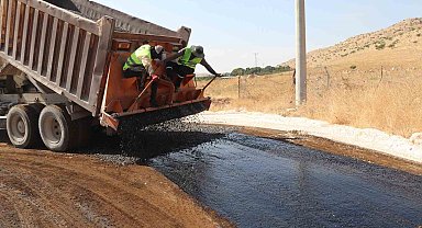 Haliliye kırsalında yeni yollar hizmete sunuluyor