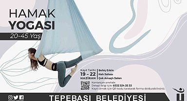 Hamak yogası için kayıtlar başladı