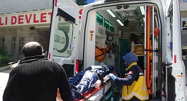 Hastanede gerçekleştirilen yangın tatbikatı gerçeğini aratmadı