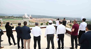 Hatayspor'un Mersin'de konaklayacağı ve idman yapacağı tesis hızla yapılıyor