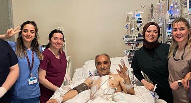 Hayati riskle hastaneye yattı, 1 gün sonra ayağa kalktı