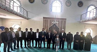 Hazret-i İbrahim Camii dualarla ibadete açıldı