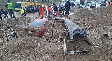 Heyelanda araçlarda mahsur kalan ölü ve yaralıların isimleri belli oldu